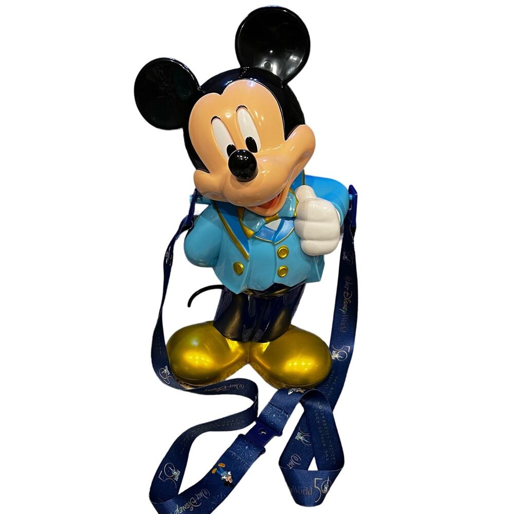 Walt Disney World Parks 50th Anniversary Mickey Mouse Popcorn Bucket